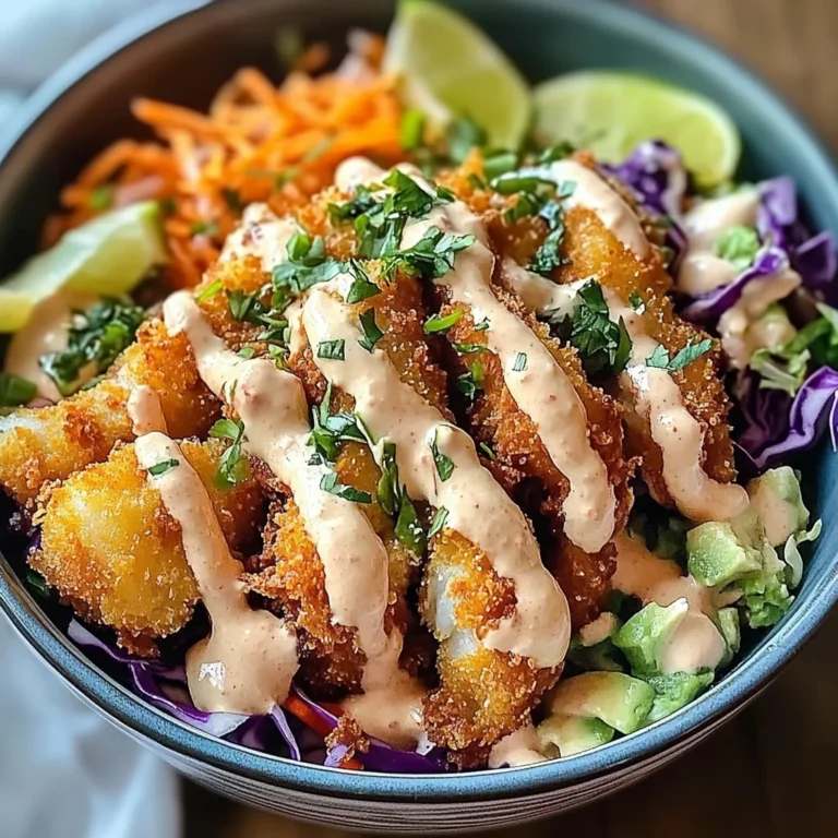 Crispy Fish Taco Bowls
