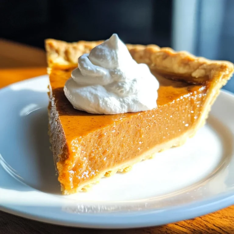Easy Pumpkin Pie