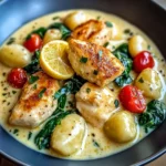 Lemon Chicken Gnocchi: Creamy One-Pot Dinner Delight