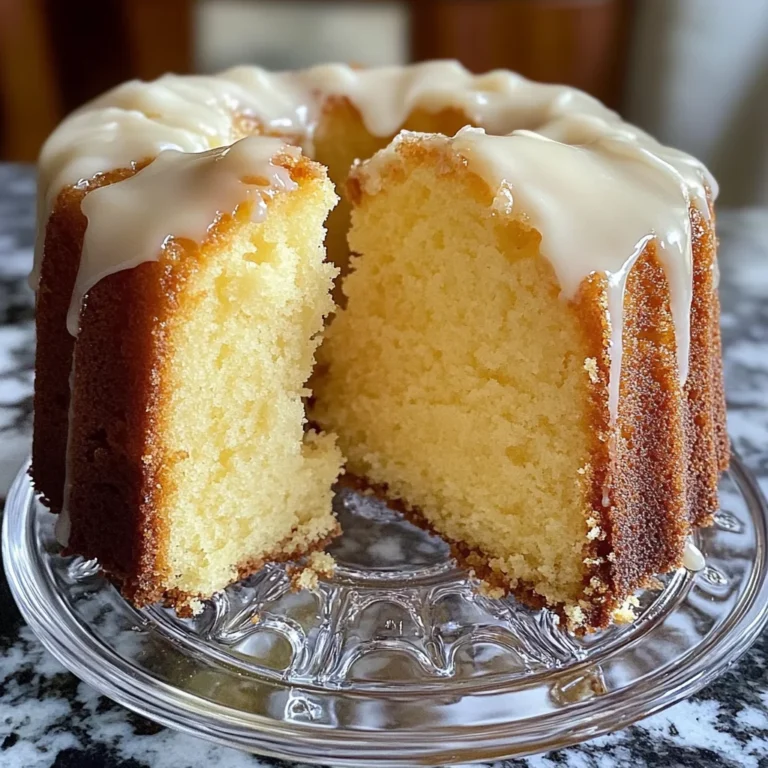 Slap Ya Momma Pound Cake Recipe