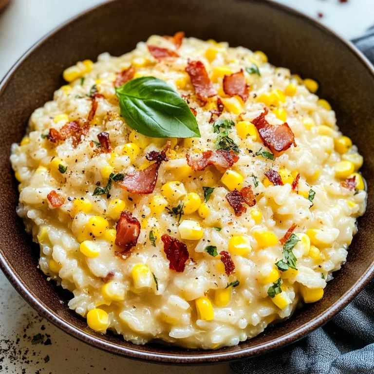Sweet Corn Risotto