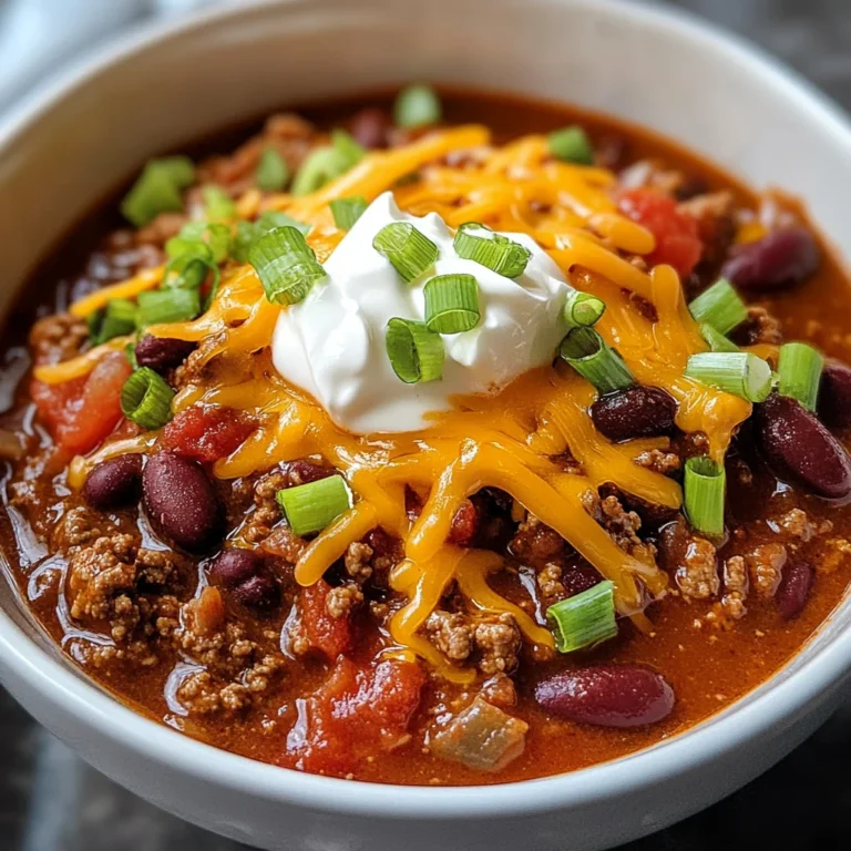 The Best Chili Recipe