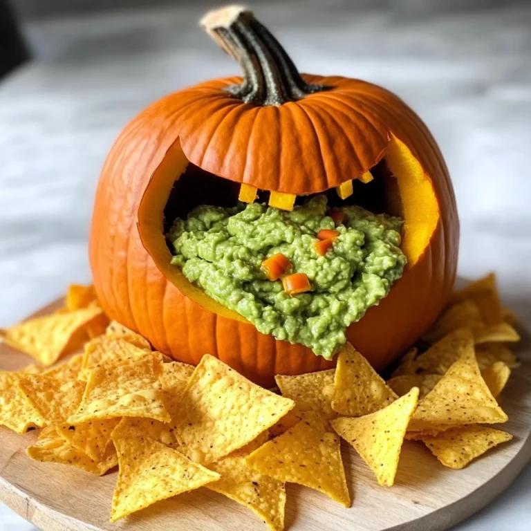 Throwing Up Pumpkin Guacamole Recipe