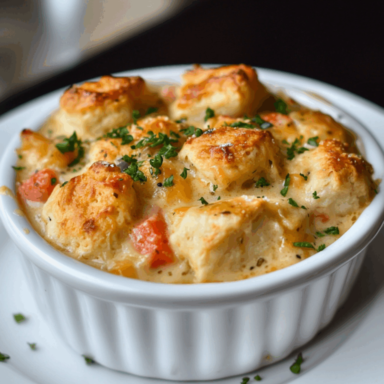 Cheddar Bay Biscuit Seafood Pot Pie: An Incredible Comforting Delight