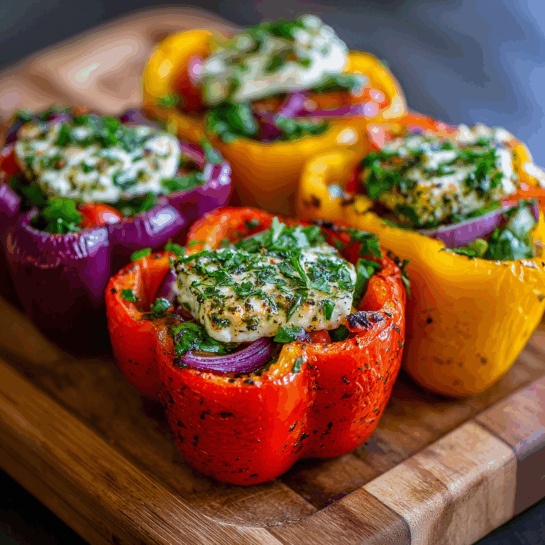 Monster Bell Pepper Salad Cups