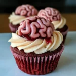 Bleeding Brain Cupcakes
