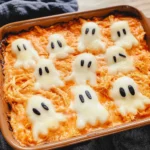 Halloween Buffalo Chicken Dip (Booffalo Dip)