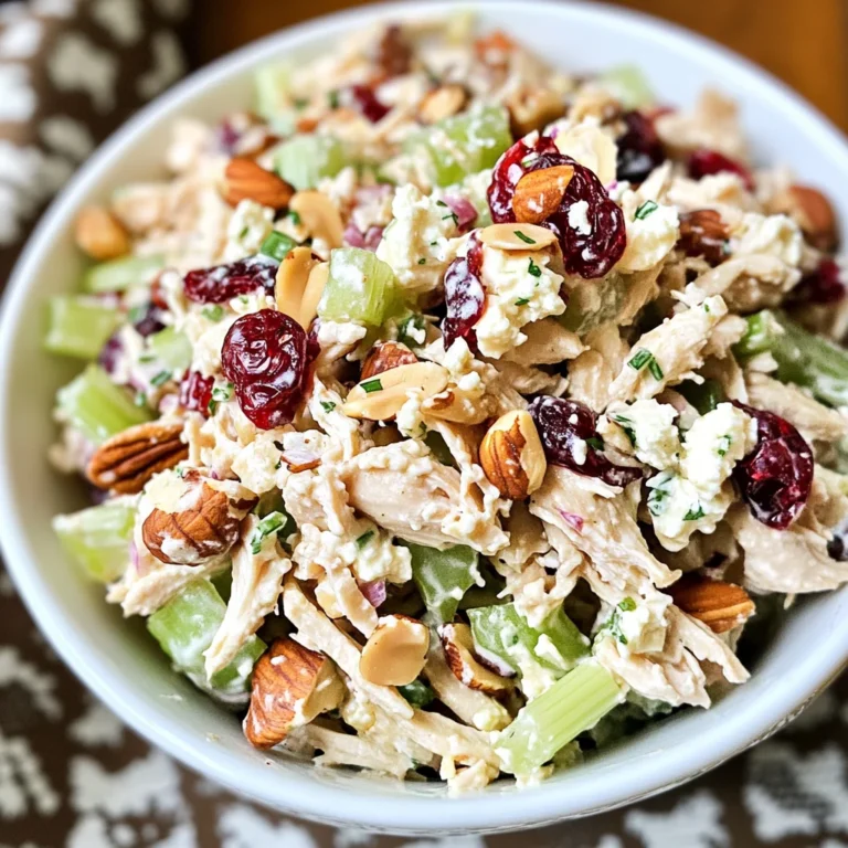 Keto Cranberry Chicken Salad